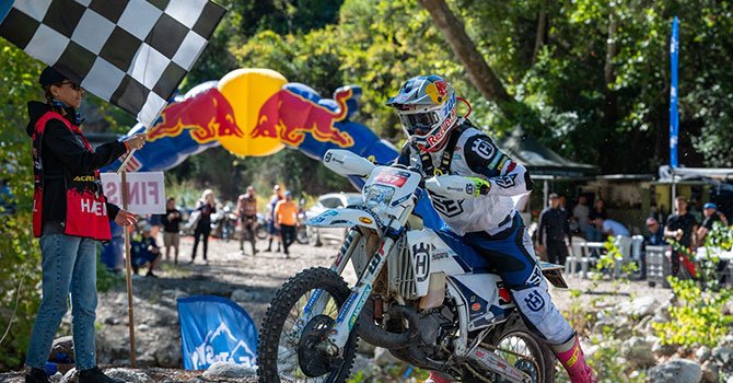 Sea To Sky Enduro Motosiklet Yarışı galibi Alman