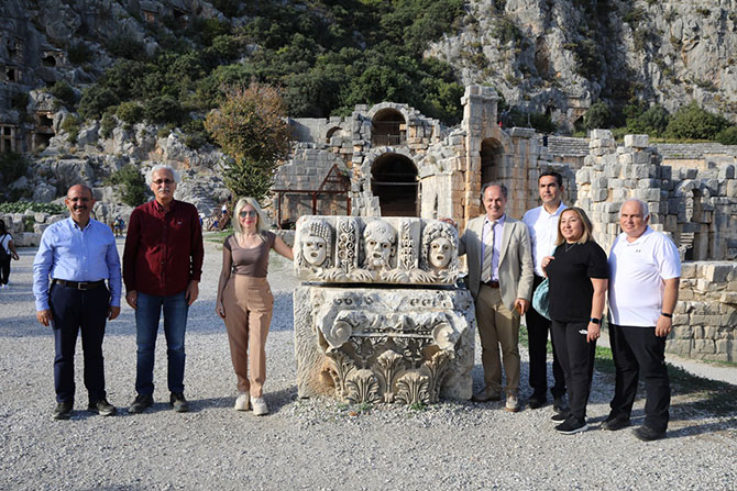 Demre Myra kazıları tarih ve turizme kimlik kazandırdı