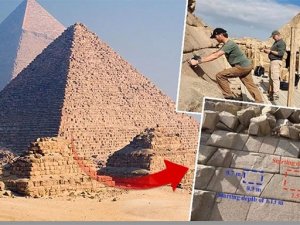 Piramitlerde 4500 yıllık keşif heyecanlandırdı