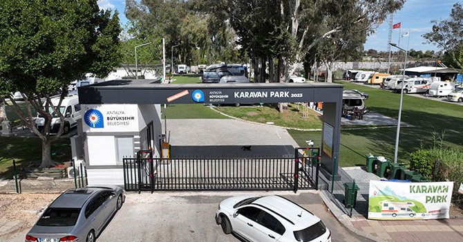 Karavan Park:10 bin 610 Karavan, 23 bin 334 ziyaretçi ağırladı