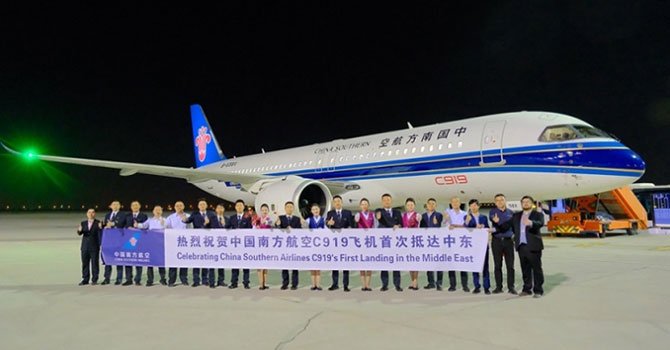 Çin'in Airbus ve Boeing'i tahtından indirecek uçağı C919