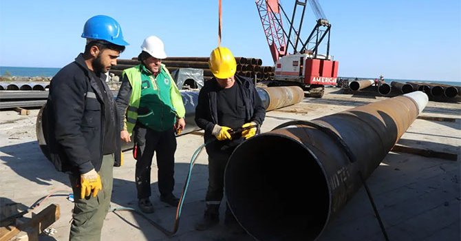 Ordu kruvaziyer turizmi için rıhtımı uzatıyor