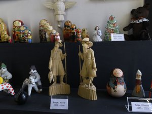 Rus sanatçı Elena Kiyanitsa 33 parçalık eserini müzeye verdi