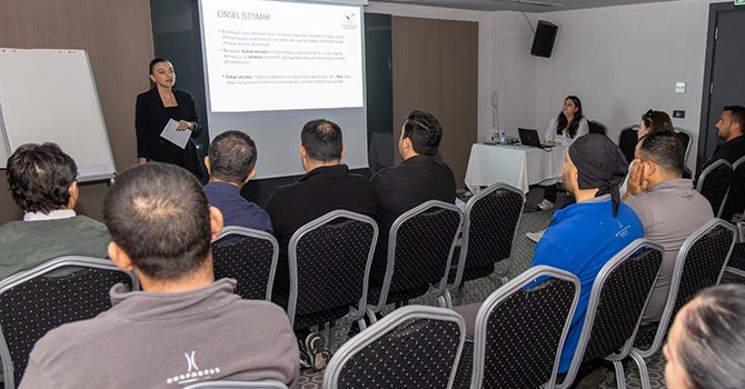 Otel personeli cinsel istismara karşı bilgilendirildi