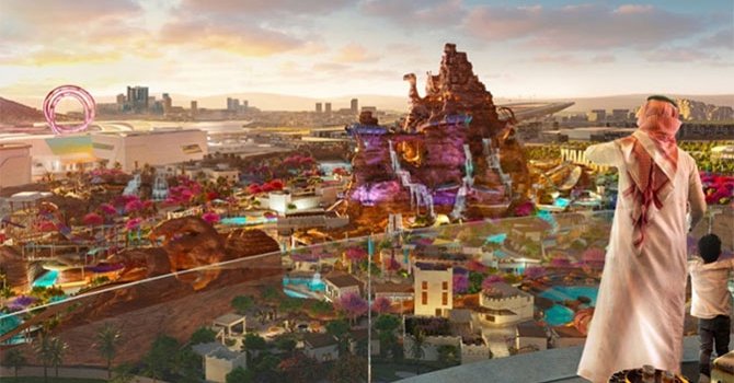 Suudi Arabistan'a 500 milyon avroluk eğlence parkı