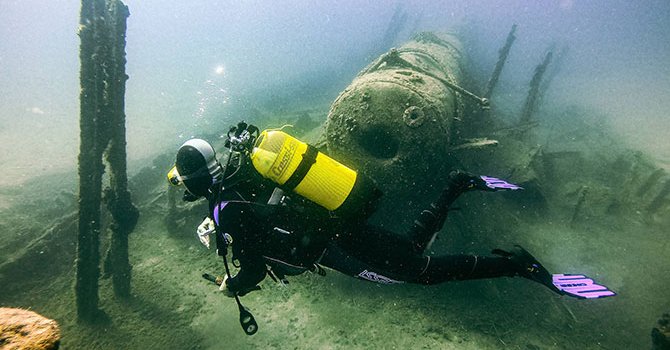 Gelibolu Tarihi Sualtı Parkı turizmin gözdesi oldu