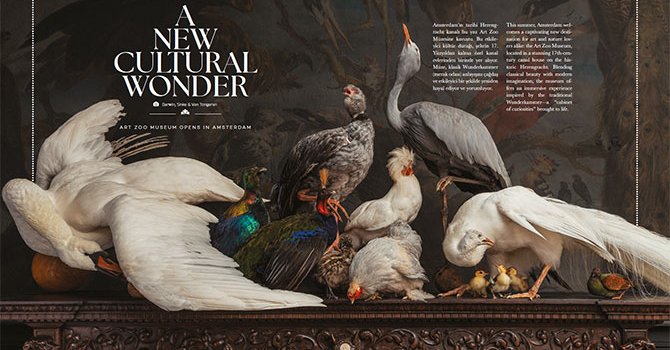 Amsterdam’ın Art Zoo Müzesi’nde doğaya saygı