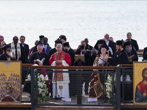 Papa ziyaret etti, İznik'te Bazilika'ya ziyaretçi aktı