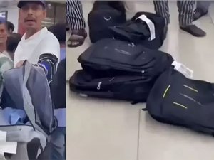 78 valiz boş geldi, yolcular sinir krizi geçirdi!