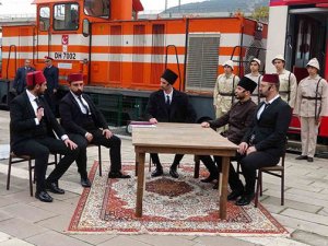 Mustafa Kemal Atatürk’ün Bilecik’e gelişi canlandırıldı