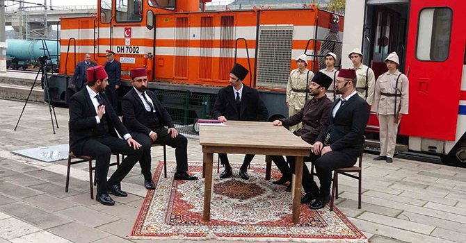 Mustafa Kemal Atatürk’ün Bilecik’e gelişi canlandırıldı