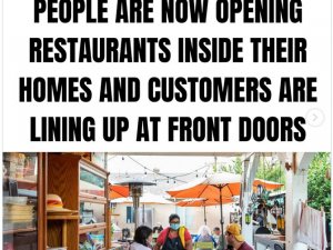 Aileler mutfaklarını ev restoranına çeviriyorlar