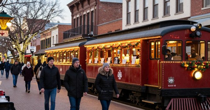 Teksas'taki Grapevine şehri 'En İyi Noel Şehri' seçildi