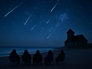 Delaware kıyılarında meteor yağmuru seyredin!