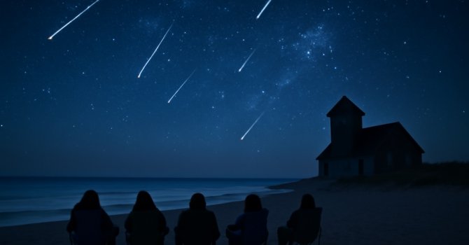 Delaware kıyılarında meteor yağmuru seyredin!
