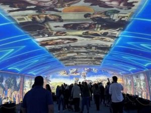 Michelangelo'nun büyüsü teknoloji ile Teksas'a taşındı
