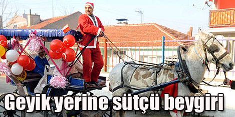 Noel Baba'nın sütçü beygiri