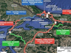Güney Marmara Otoyolu sanayi illerini birbirine bağlayacak