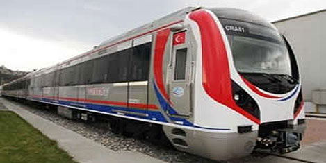 Marmaray araçları teslim edildi