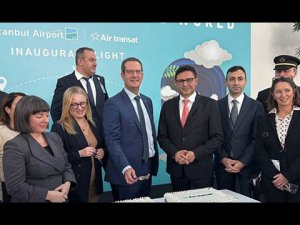Kanadalı Air Transat İstanbul'a uçuşlara başladı