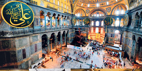 Ayasofyada ziyaretçi rekoru