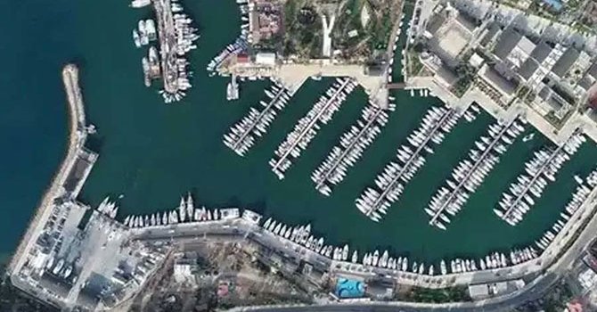 Teos Yat Limanı Projesi askıya çıktı