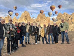 Magazin gazetecileri Kapadokya'da iz bıraktı