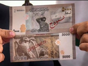 Suriye parasını yeniledi: İki sıfır birden kaldırıldı