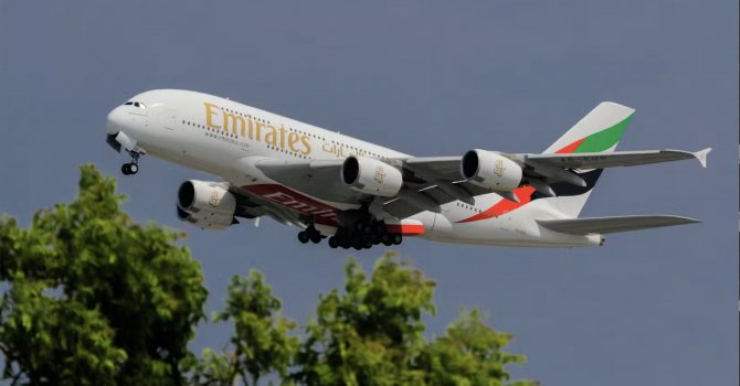 Emirates'in Airbus A380 uçaklarının 2026 rotaları