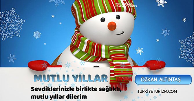 Turizmde beklentilerle dolu 2026 yılı kutlu olsun!