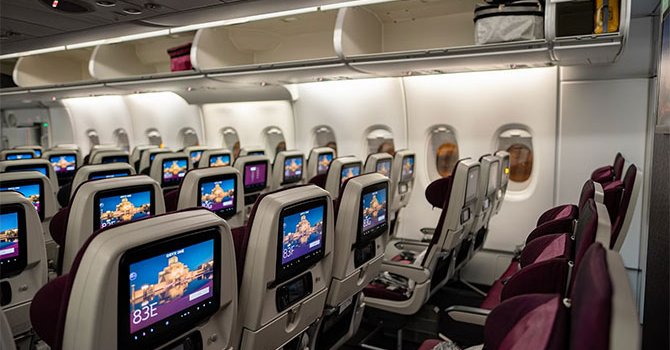 Airbus A380, kabinde yolcu konforunu en üst düzeye çıkardı