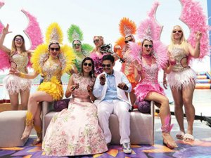 Düğünde Lübnanlılar da Bodrum’u tercih etti