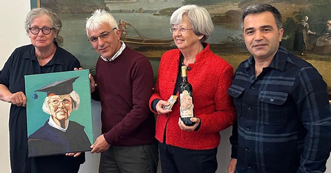 'Arkeoloji'nin Annesi' Mellink'in adı Elmalı'da yaşatılıyor