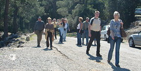 Köprülü Kanyon'da doğa yürüyüşü