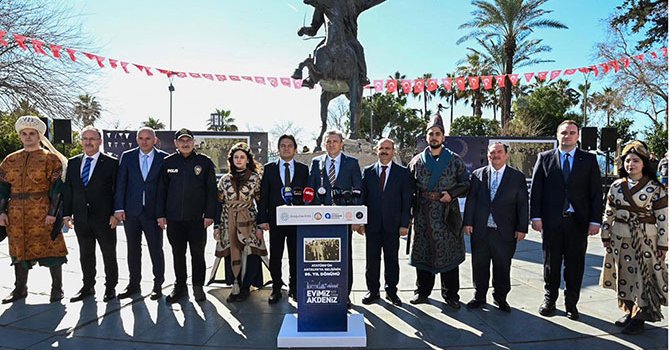 Antalya'nın 819 yıl dönümü coşku ile kutlanacak!