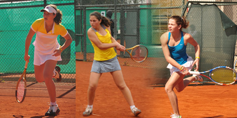 Geleceğin tenis yıldızları buluştu