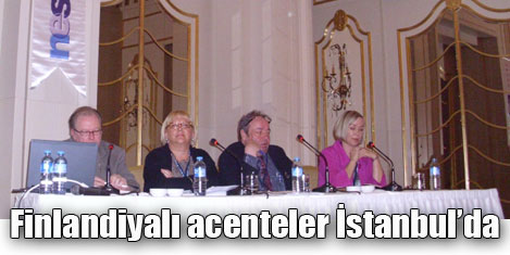 Finlandiyalı acenteler İstanbulda
