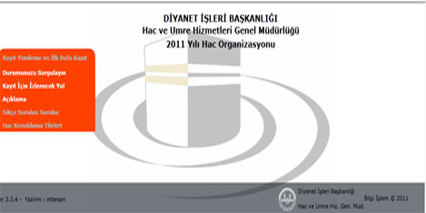 Hac kayıtları internetten başlıyor