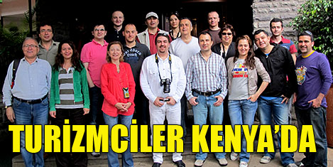 Türk turizmciler Kenya'da - 1