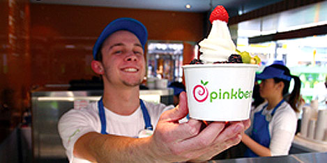 Dondurulmuş yoğurt yarışı