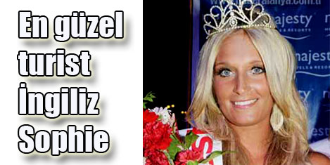 En güzel turist Sophie seçildi