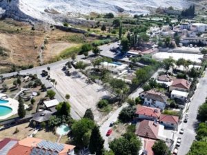 Pamukkale'ye turizm yatırımı: İlk kazma vuruldu