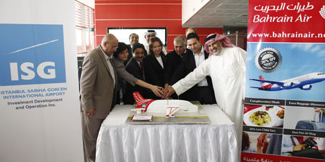 Bahrain Air, İSG'den uçuyor