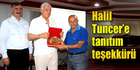 Halil Tuncere Kahtadan teşekkür
