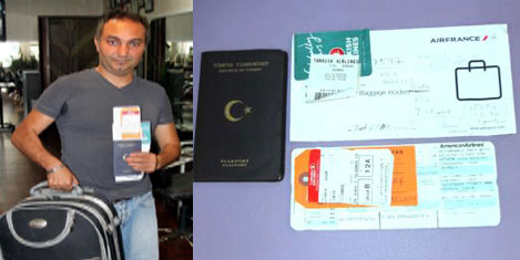 Kayıp valiz için dünya turu yaptı