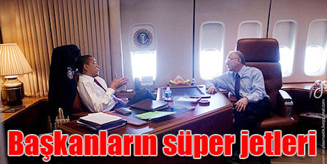 Devlet başkanlarının lüks jetleri