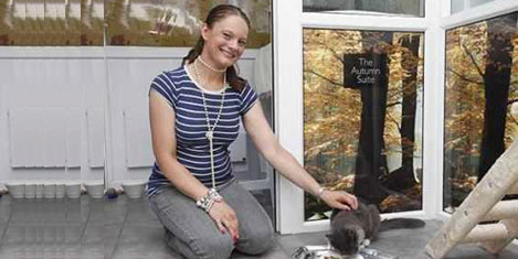 Kediler için lüks otel kuruldu