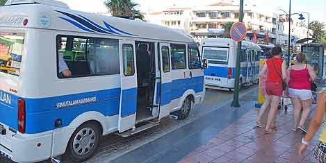 Şoförler turistlerden şikayetçi