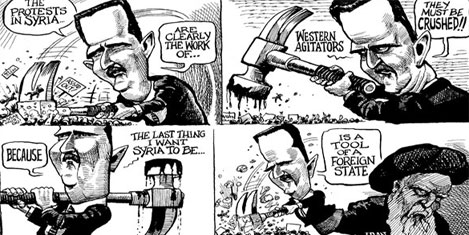 Hür Libya tamam sıra Suriyeye müdahalede