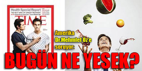 Mehmet Öz Time'a kapak oldu
